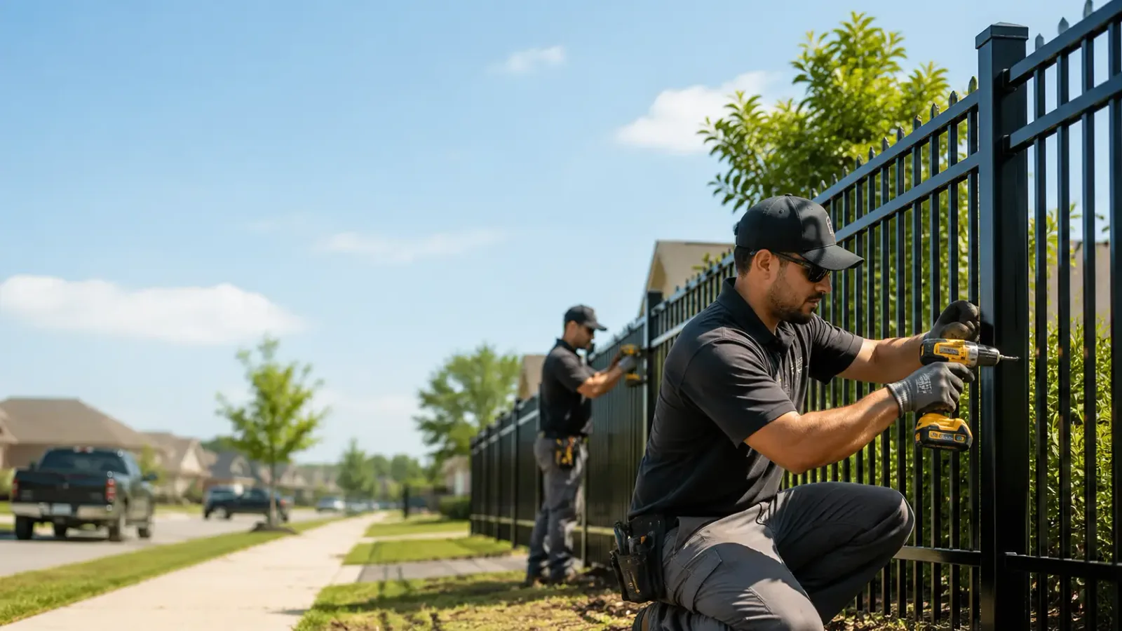 Metal Fence Installation in Bantry, ND